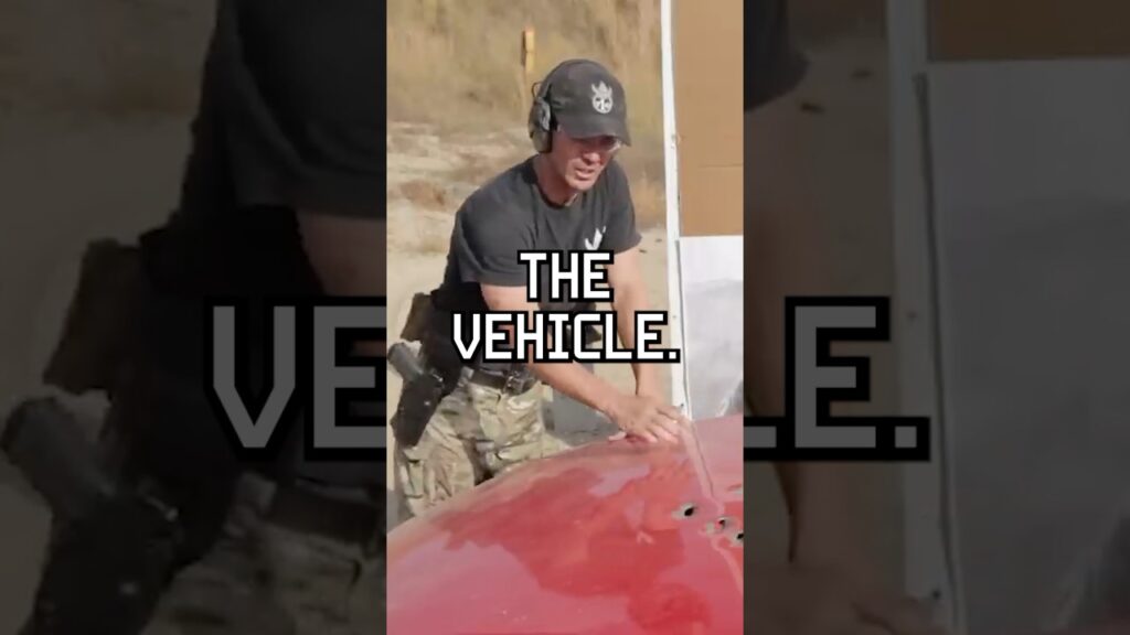 How do bullets bounce off cars? #pewpew #military #tip #reels #youtubeshorts