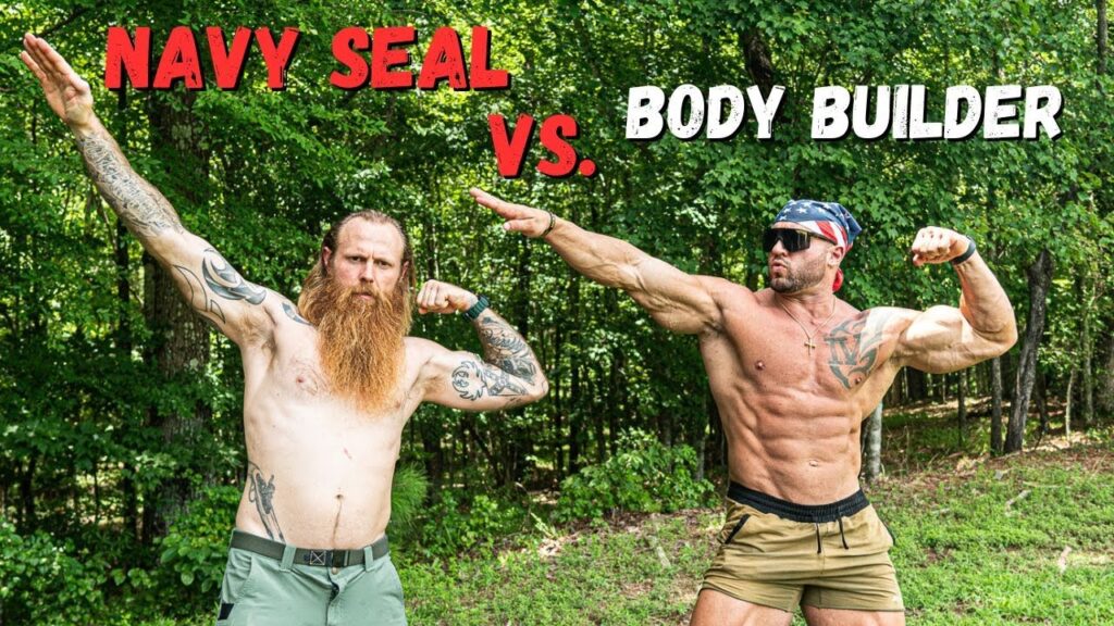 How Fit Are Bodybuilders? | Bodybuilder Vs. Navy SEAL