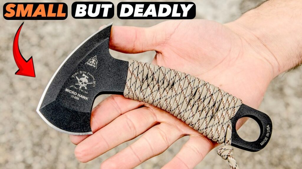 10 SMALLEST Tactical Tomahawk Axes on AMAZON!