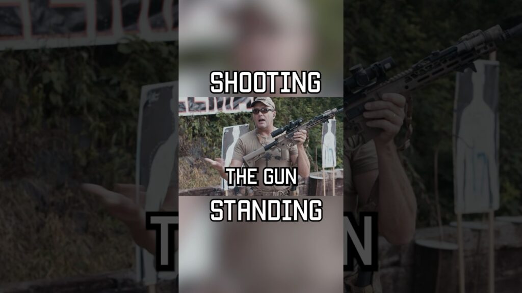 A tip for shooting STANDING. #reels #specialforces #military #youtubeshorts