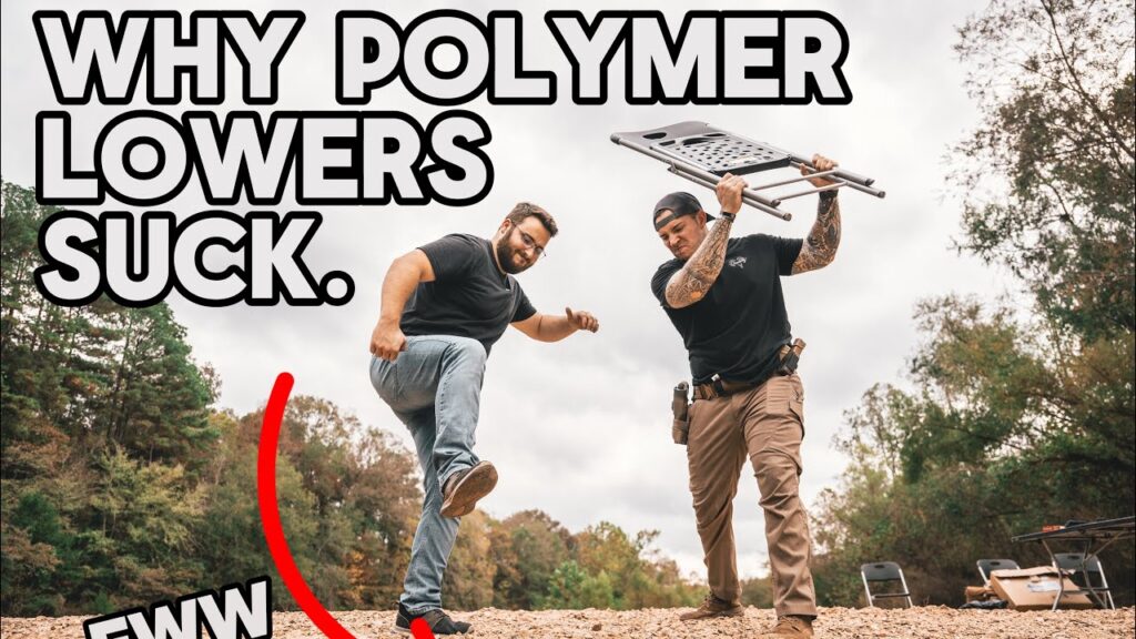 Why Polymer Lowers Suck. Knights SR15 vs Poverty Pony