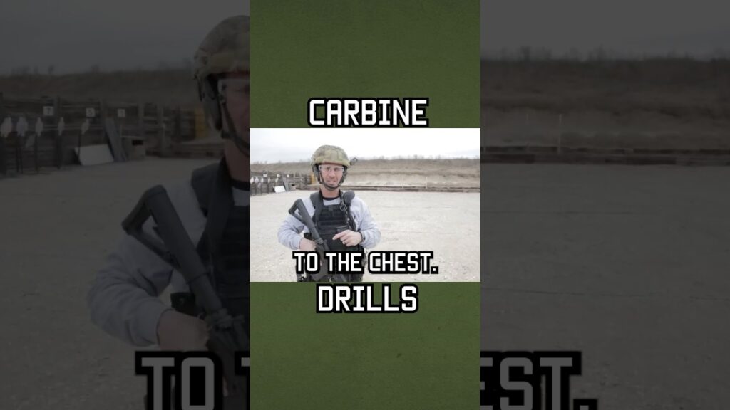 Two CARBINE DRILLS you should know. #drill #tips #military #reels #youtubeshorts #specialforces