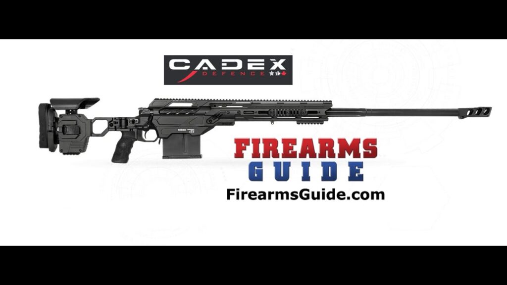 Cadex Defense CDX 40 SHDW Long Range Sniper Rifle in 375 EnABELR at the SHOT Show 2025