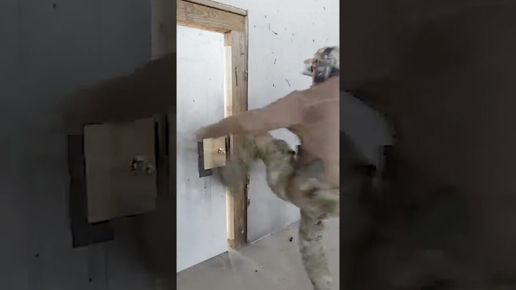 How to kick in a door #shorts #military #tips