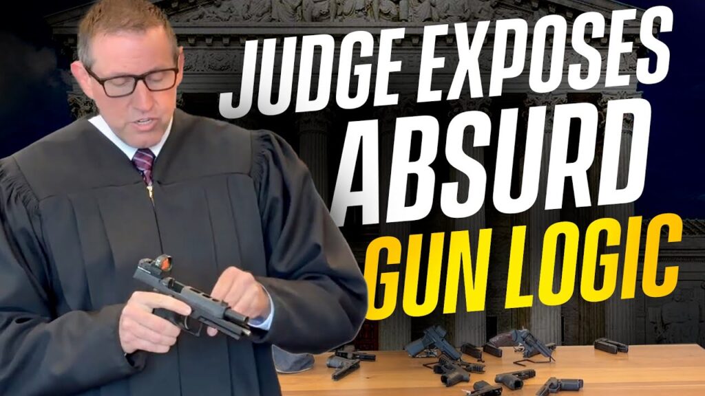 Judge EXPOSES California’s Absurd Gun Logic In YouTube Video