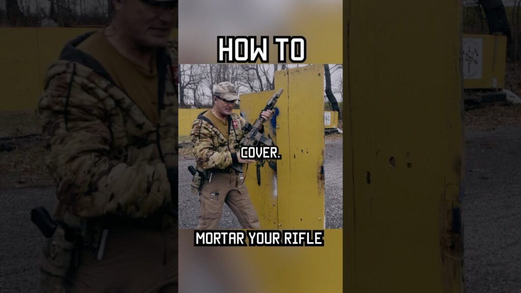 How to mortar your rifle. Share with a friend. #shorts #tips #reel #military